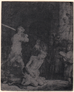 The beheading of St John...