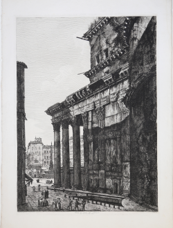                   Veduta di fianco del Panteon
              