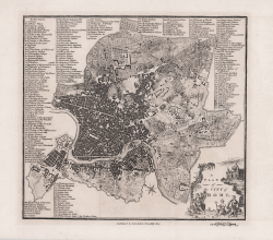                   A Plan of the City of Rome
              