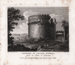                   Sepolcro di Cecilia Metella
              