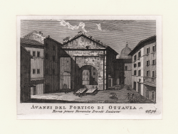                   Avanzi del Portico di Ottavia
              