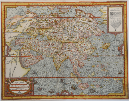 Carte dei quattro continenti