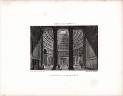                   Intérieur du Panthéon
              