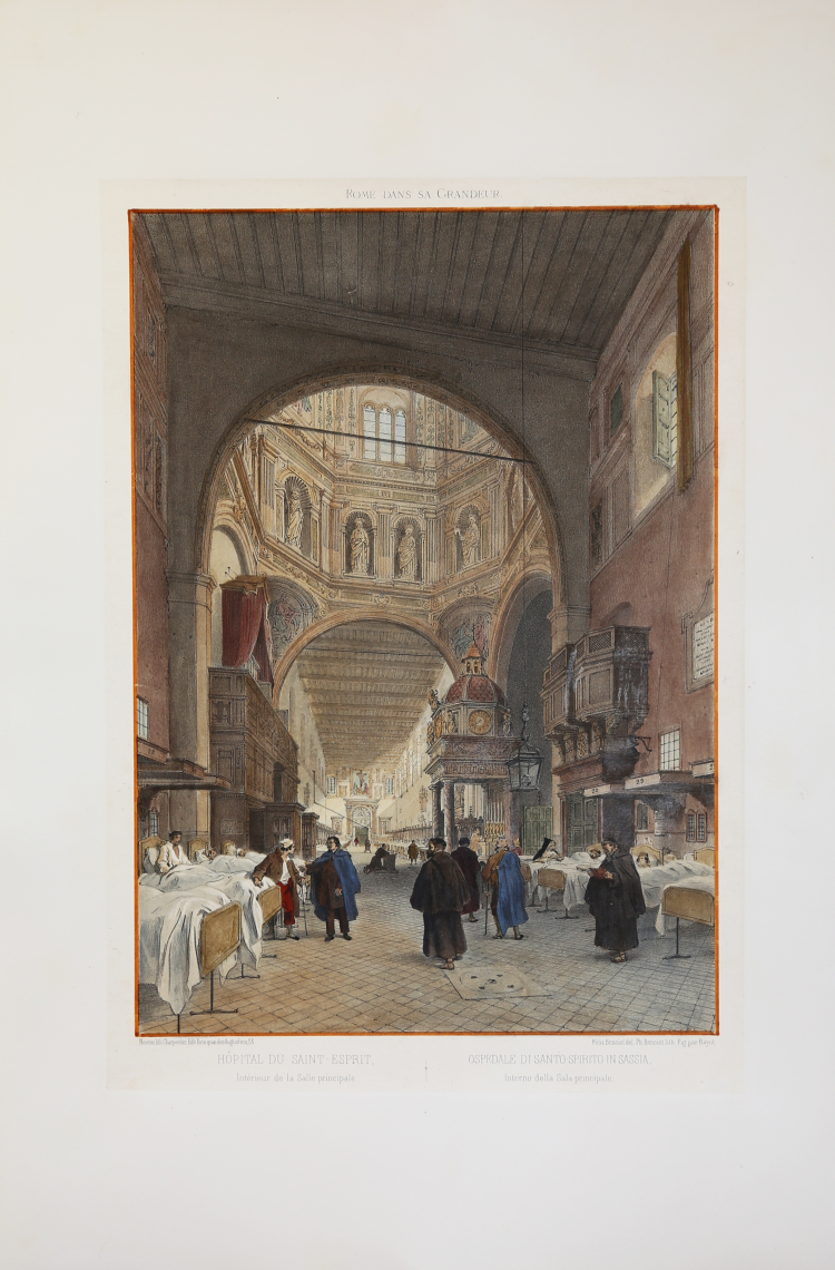 Ospedale di SantoSpirito in Sassia, Interno della sala principale