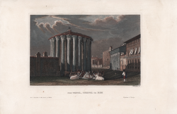                   Der Vesta - Tempel in Rom
              