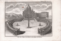                   Vue de St. Pierre de Rome...
              