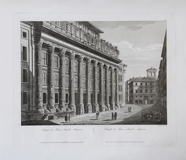 Tempio di Marco Aurelio Antonino / Temple de MarcAurèle Antonin
