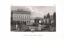                   Veduta della Villa Albani
              