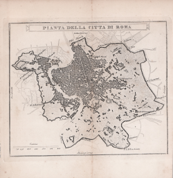                   Pianta della Città di Roma
              