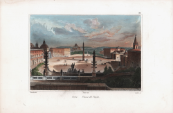                   Roma. Piazza del Popolo
              