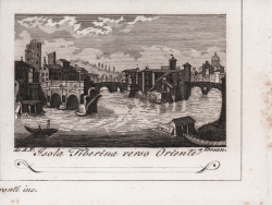                   Isola Tiberina verso Oriente
              