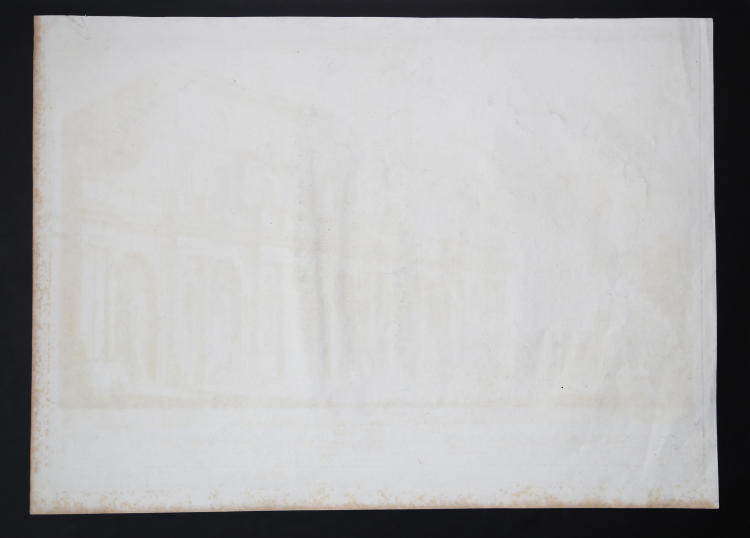 Prospetto Esteriore della Basilica di S. Paolo sulla Via Ostensie