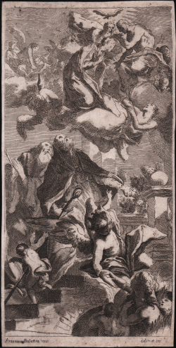 Virgin in Glory and Saints