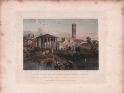                   Temple of Vesta and Church...
              