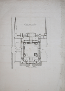                   Plan du Chasteau du Louvre...
              