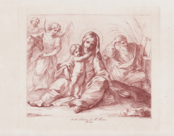 Sacra Famiglia con angeli