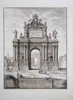                   Arco Trionfale innalzato...
              