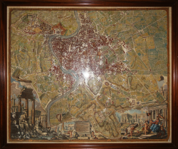                   Nuova Pianta di Roma data...
              