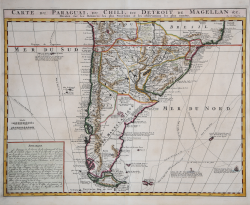                   Carte du Paraguai, du...
              