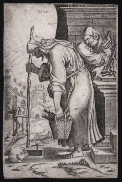                   La vecchia e la morte...
              