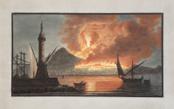                   View of the great eruption...
              