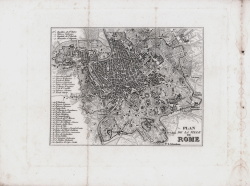                   Plan de la Ville de Rome
              