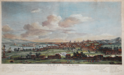                   Vue de la Ville de Messine
              