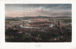                   Rome - Vue prise du Janicule
              