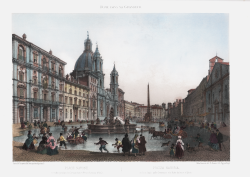                   Place Navone, inondée...
              