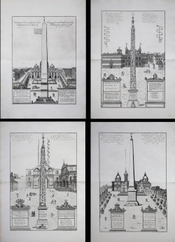                   Obelisks erected by Sixtus V
              