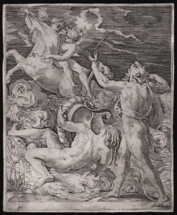                   Hercules Fighting the Centaurs
              