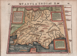                   Tabula Indiae X
              