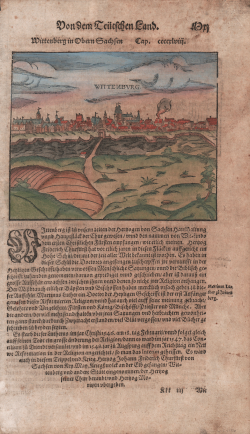                   Wittenberg in Obern Sachsen...
              