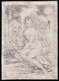                   Seated Nymph or Pleiad
              