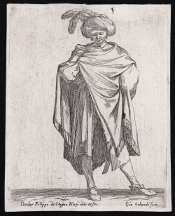                   Soldato con mantello e...
              