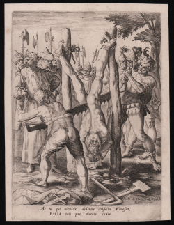                   Manasseh cuts Isaiah in two
              