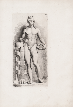                   Apollo with omphalos
              