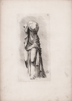                   Statue of a dancing muse
              