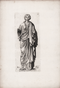                   Statue of a draped Athena
              