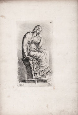                   Seated muse, possibly Clio
              