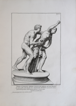                   Statua d'Atalanta Vergine...
              