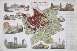                   Pianta di Roma Elevata nel...
              