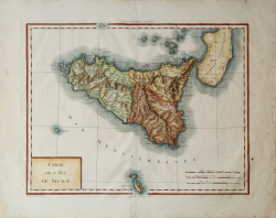                   Carte de l'Ile de Sicile
              
