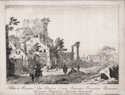                   View of a city with ruins...
              