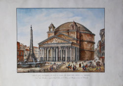                   Veduta del Pantheon, in...
              