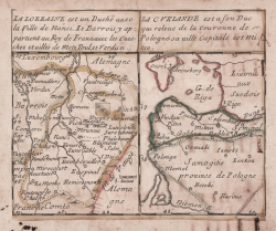                   La Lorraine… / La Curlande…
              