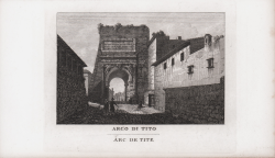                   Arco di Tito / Arc de Tite
              